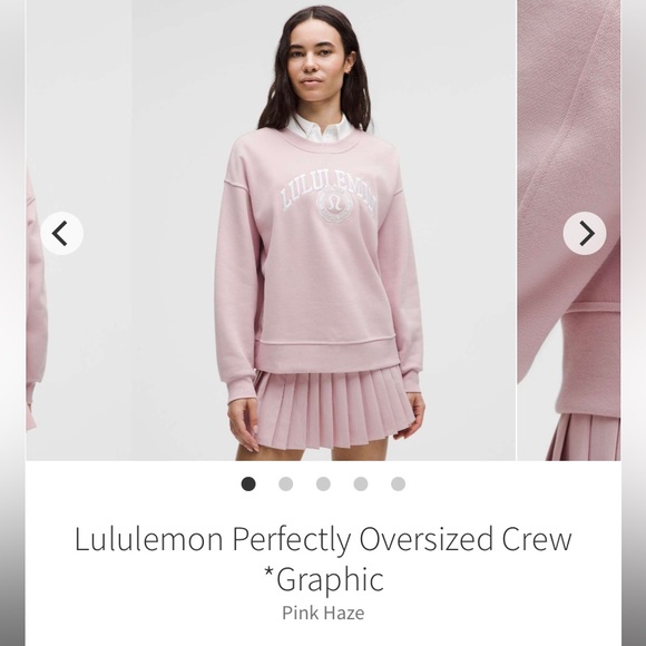 Lululemon Perfectly Oversized Crew Graphic - Picture 6 of 9